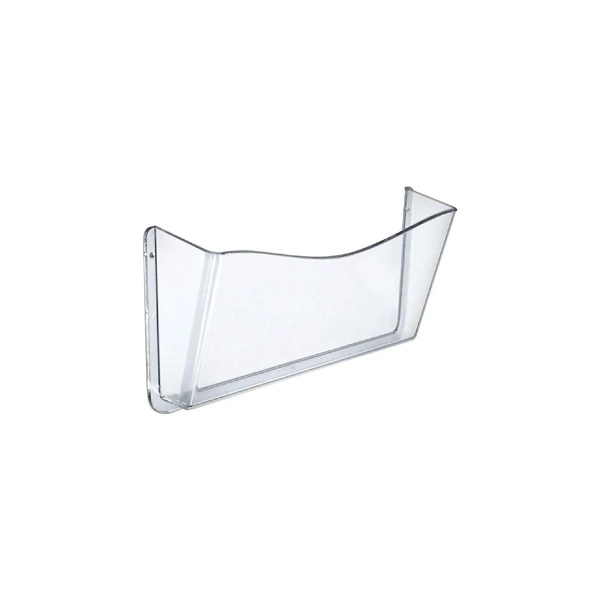 Azar Displays Azar Displays Clear Polystyrene Sign Holders 4 Pack AZA250025 — product photo