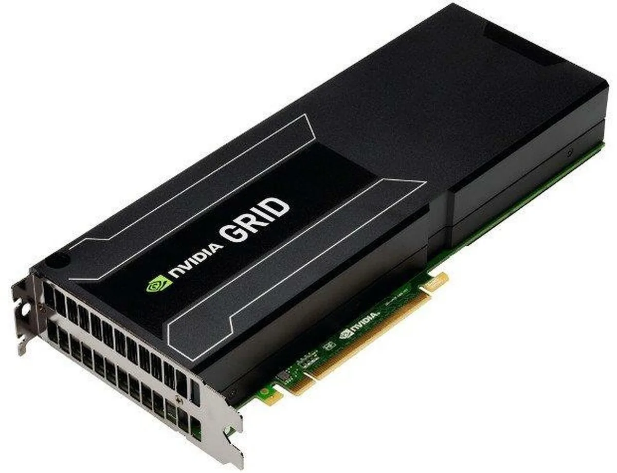 NVIDIA NVIDIA GeForce GRID K520 Fanless 8GB GDDR5 graphics card — product photo