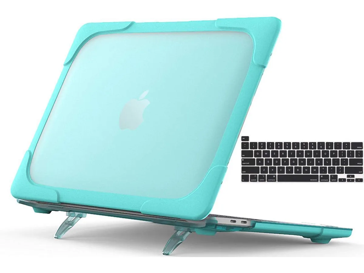 Werleo Werleo MacBook Pro 13 Case 2016-2019 Blue Hard Shell with Kickstand &amp; Keyboard Cover — product photo