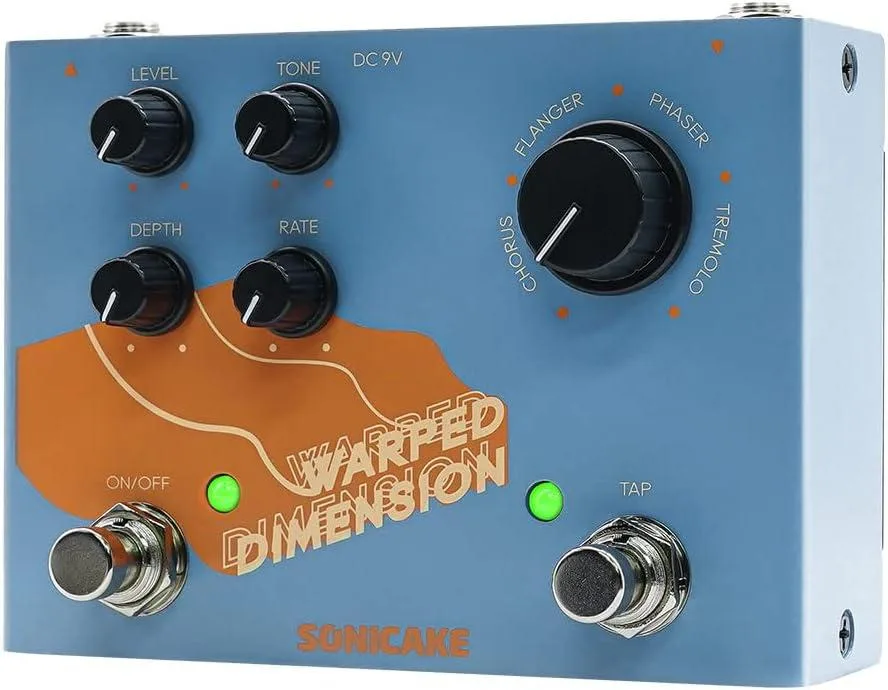 BFKK BFKK Modulation Guitar Pedal 4 Mode Digital Warped Dimension — product photo