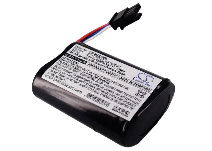 Cameron Sino rectangular battery pack with label showing IMZ320 MZ220 MZ320 MZ420L