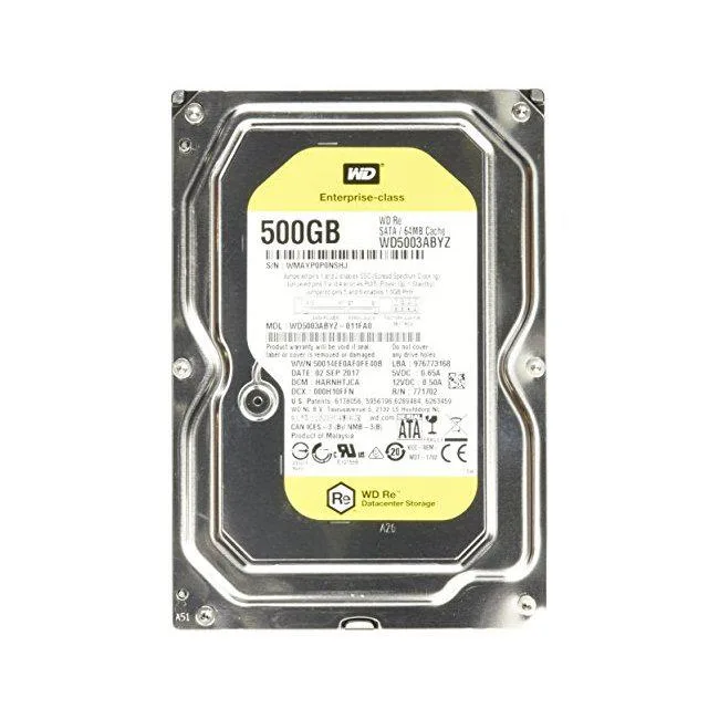 Western Digital Western Digital WD5003ABYZ 500GB 3.5" SATA internal hard drive — product photo