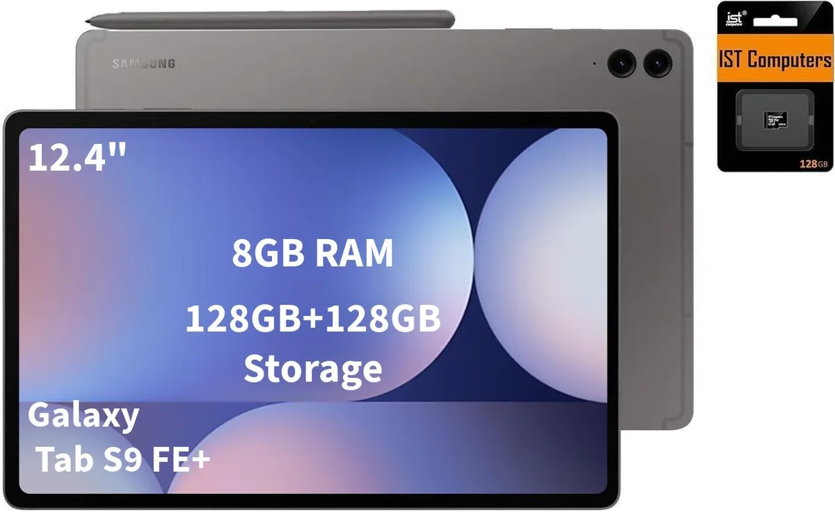 SAMSUNG SAMSUNG Galaxy Tab S9 FE+ 12.4" 8GB 256GB Gray — product photo