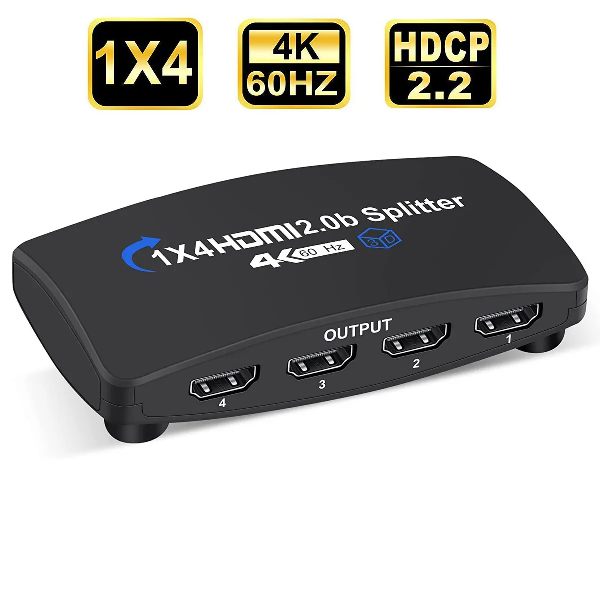 ESTONE ESTONE OZF3-2 1x4 HDMI Splitter 4K 60Hz — product photo