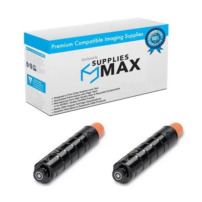 SuppliesMax SuppliesMax Black Toner Cartridge 2-pack 23000 pages — product photo