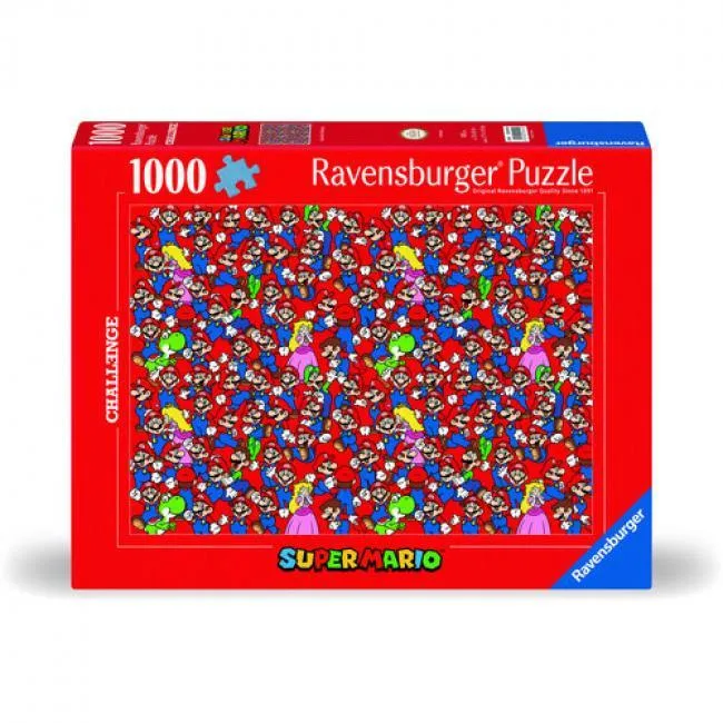Ravensburger Ravensburger Super Mario Bros Challenge 1000 Piece Educational Puzzle — product photo
