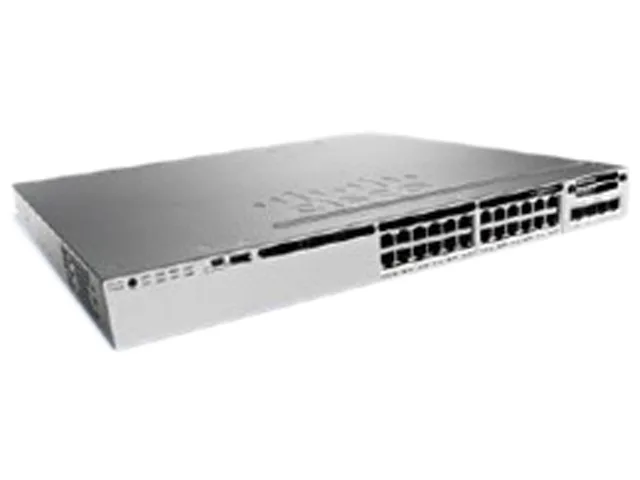 Cisco Systems, Inc. Cisco Systems, Inc. WS-C3850-24PW-S 24-port PoE+ network switch — product photo