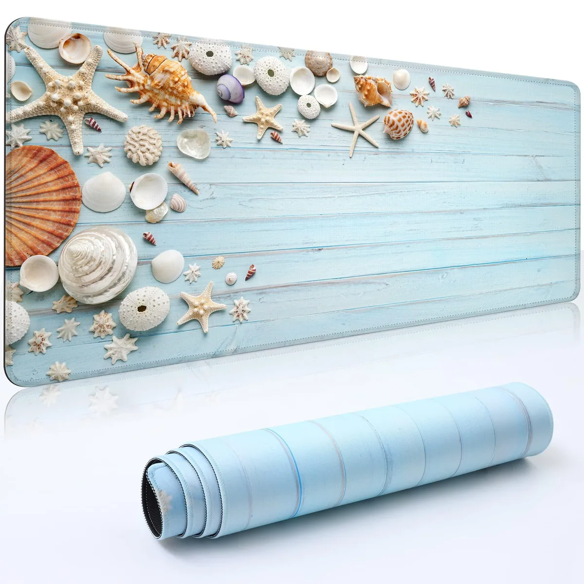  Wiabsi WIB-112 Desk Mat 35.0×15.6 in Sea Shell — product photo