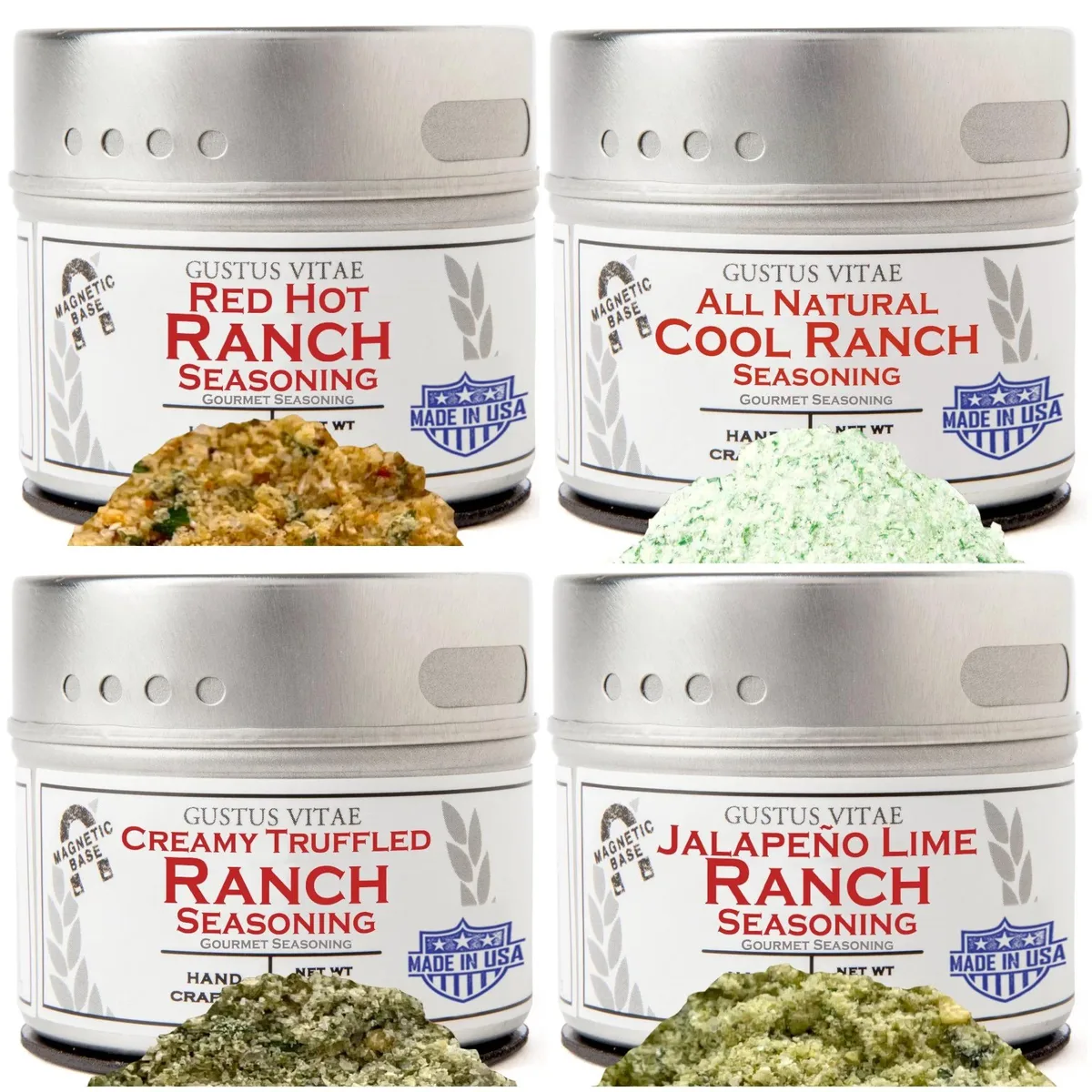 Gustus Vitae Condiments Gustus Vitae Condiments All Ranch Everything Collection Set of 4 — product photo