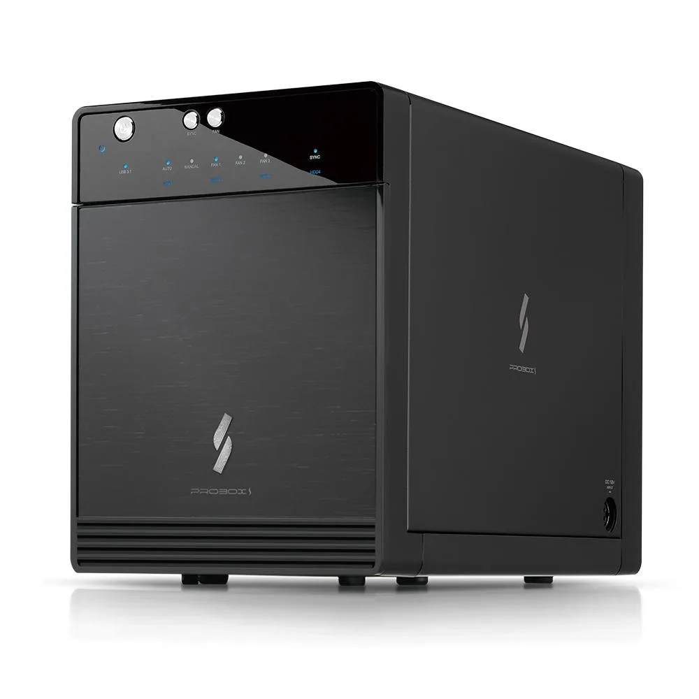 Mediasonic Mediasonic HF7-SU31C 4-bay 3.5" SATA drive enclosure USB 3.2 Gen 2 10Gbps Type-C — product photo