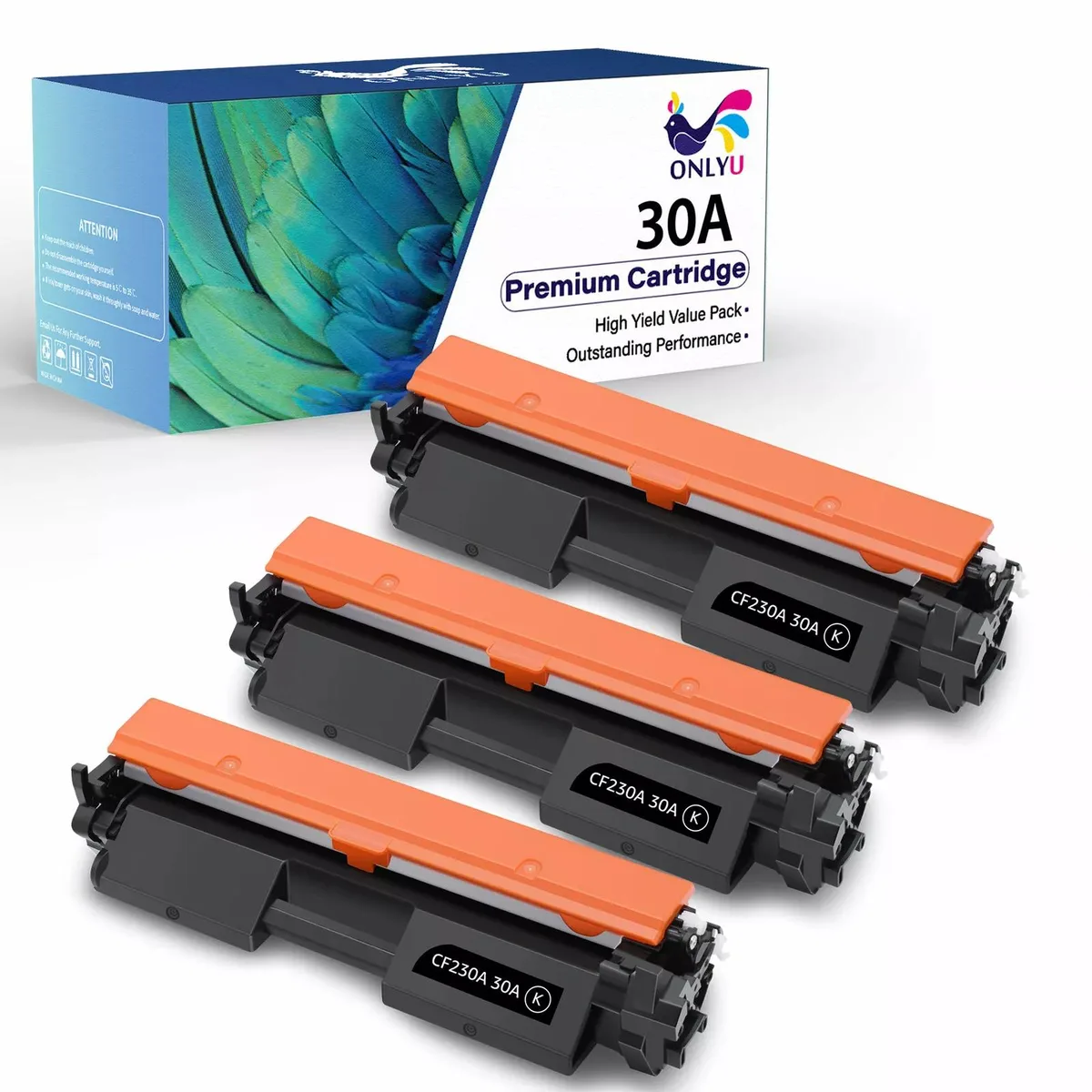 V4ink V4ink CF230A 30A Black Toner Cartridge 3-Pack — product photo