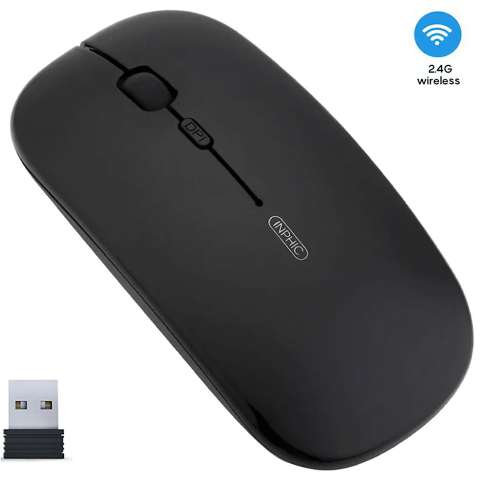 Inphic Electronics(Shenzhen)Co.,Ltd. Inphic Electronics(Shenzhen)Co.,Ltd. PM1 Wireless Mouse Black — product photo