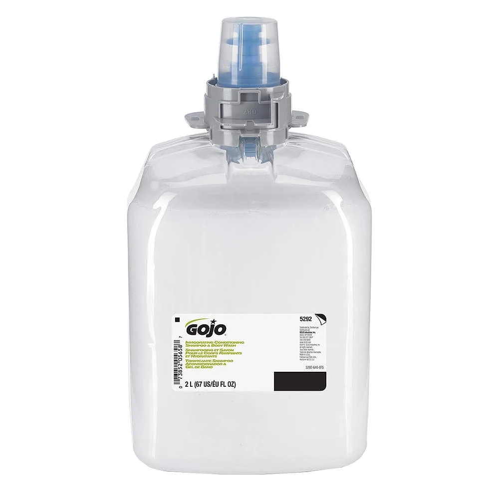 GOJO GOJO 5292-02 3-in-1 Shampoo Body Wash Citrus Spice 2000mL 2/Ctn — product photo