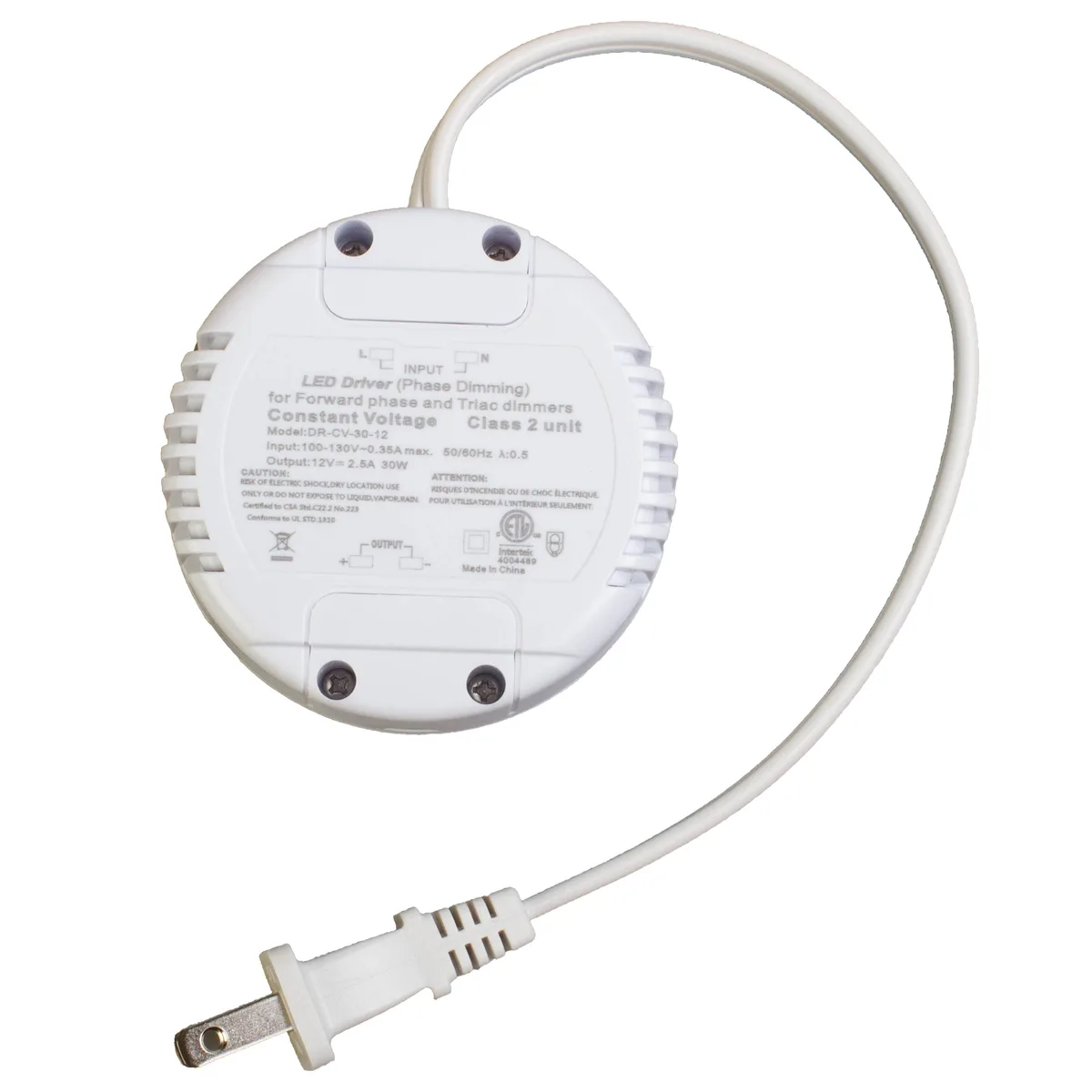 LED Updates LED Updates 12v 30w 2.5A Dimmable LED Driver — product photo