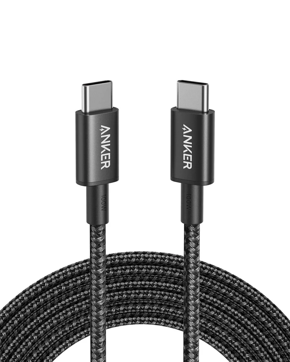  Anker A8758 USB-C to USB-C Cable 10ft 100W — product photo