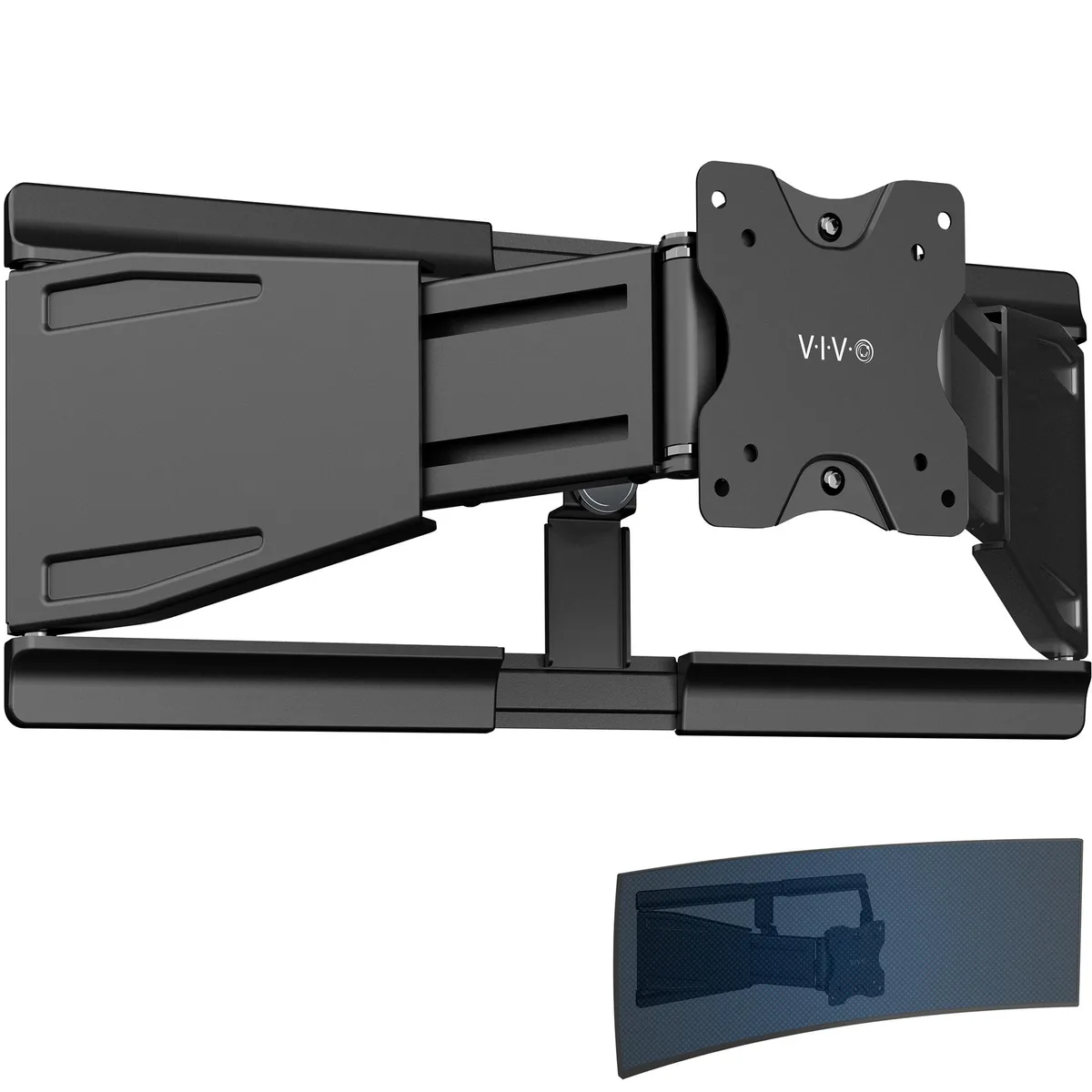 VIVO VIVO Low Profile Telescoping Ultrawide Monitor Wall Mount 49" 44 lbs — product photo