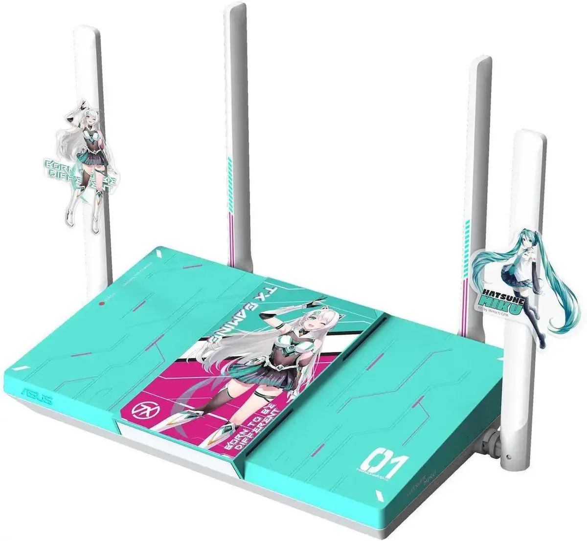 ASUS ASUS RT-BE57 Hatsune Miku Edition wireless router — product photo