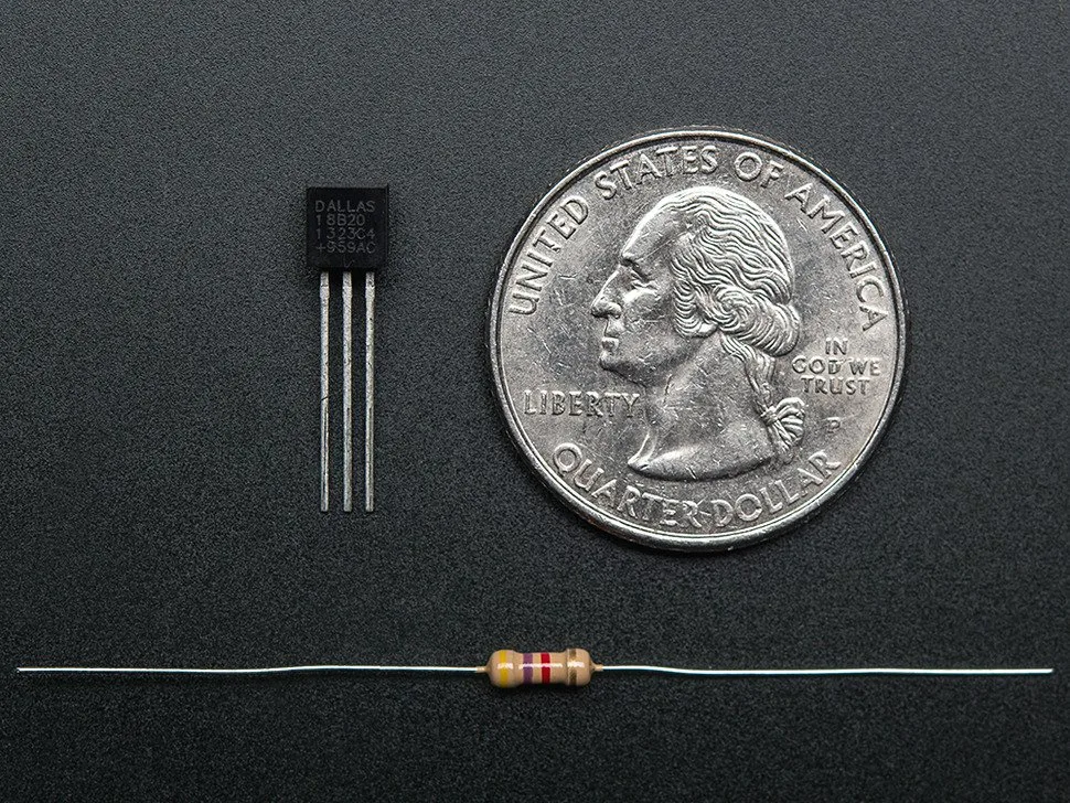 Adafruit Adafruit 374 DS18B20 digital temperature sensor ±0.5°C 1-Wire — product photo