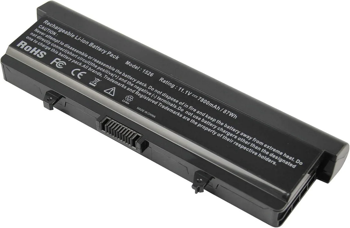 TAURKENAM TAURKENAM 7800mAh 11.1V 9-cell laptop battery for Dell Inspiron 1525 1526 — product photo