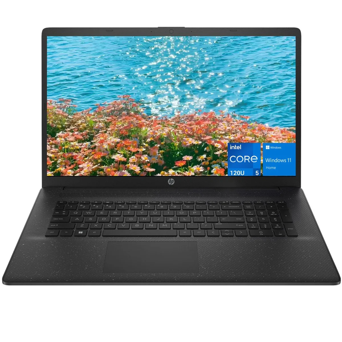 HP HP 17.3 laptop Intel Core 5 120U 10-core 16GB 1TB SSD Black — product photo