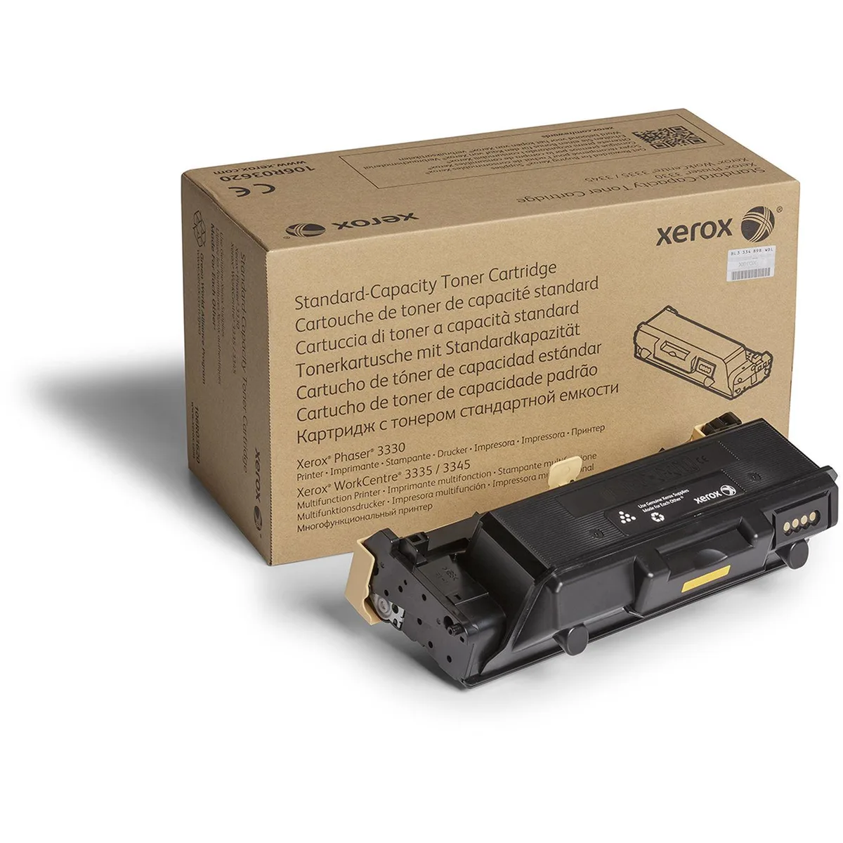 XEROX Xerox 106R03620 Black Toner Cartridge 2600 Pages — product photo