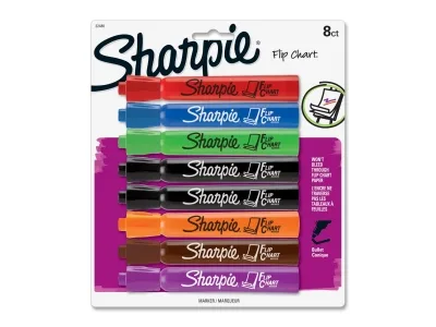 Sanford Sanford 22480PP Sharpie Flip Chart Markers Bullet Tip 8 Pack — product photo