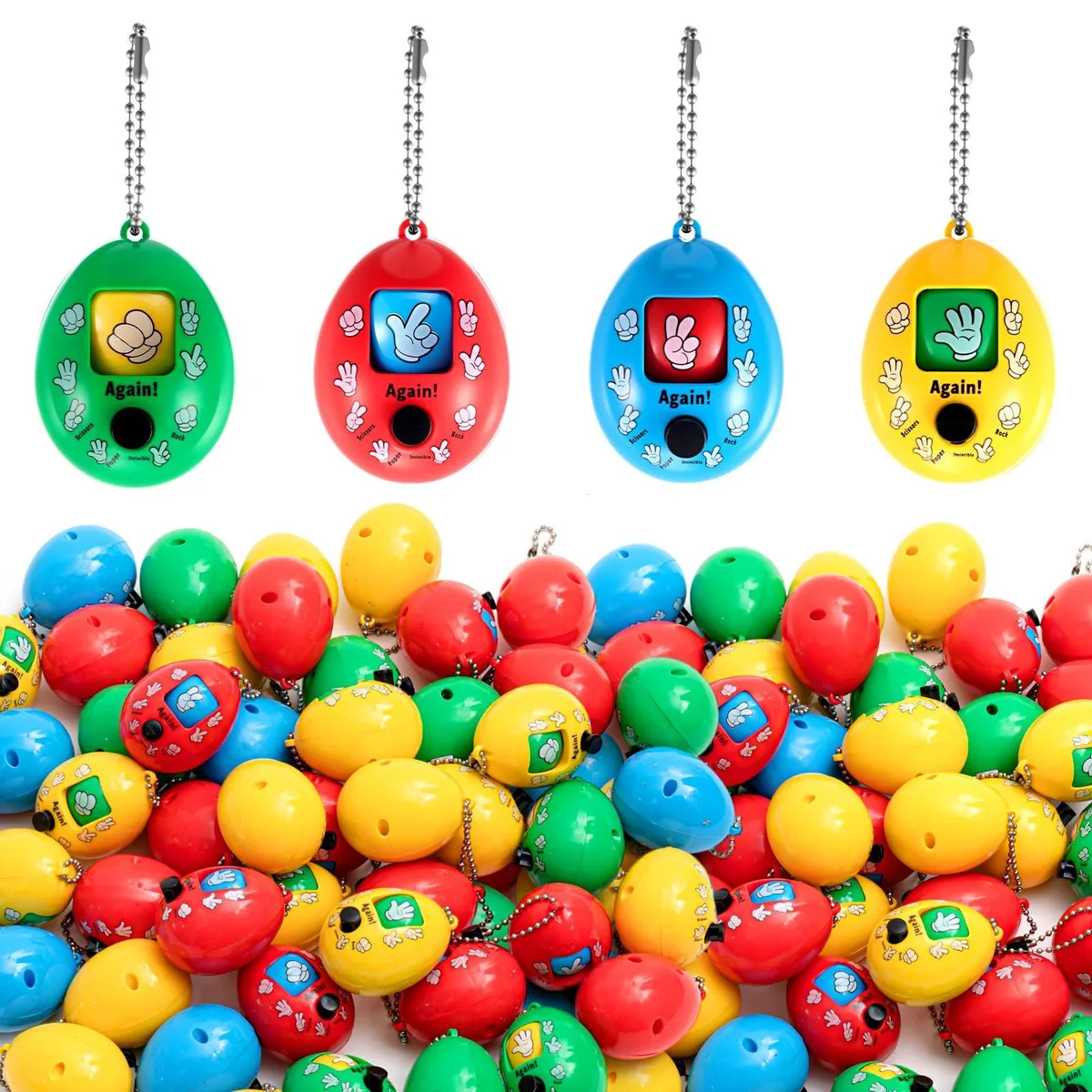  Skylety SY5663 Rock Paper Scissors Game 100 Pcs 2 x 1.5 Inch — product photo