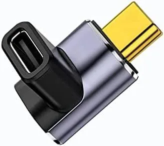 WaveShare WaveShare 90° USB-C Male to Female Adapter 40Gbps 100W — product photo