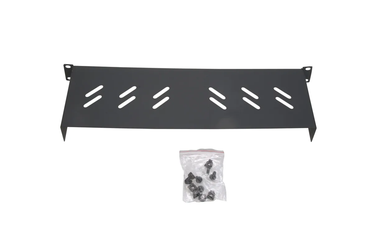 Cables Direct Online Cables Direct Online 19" 1U Rack Tray 150mm No Lip 11 lbs — product photo