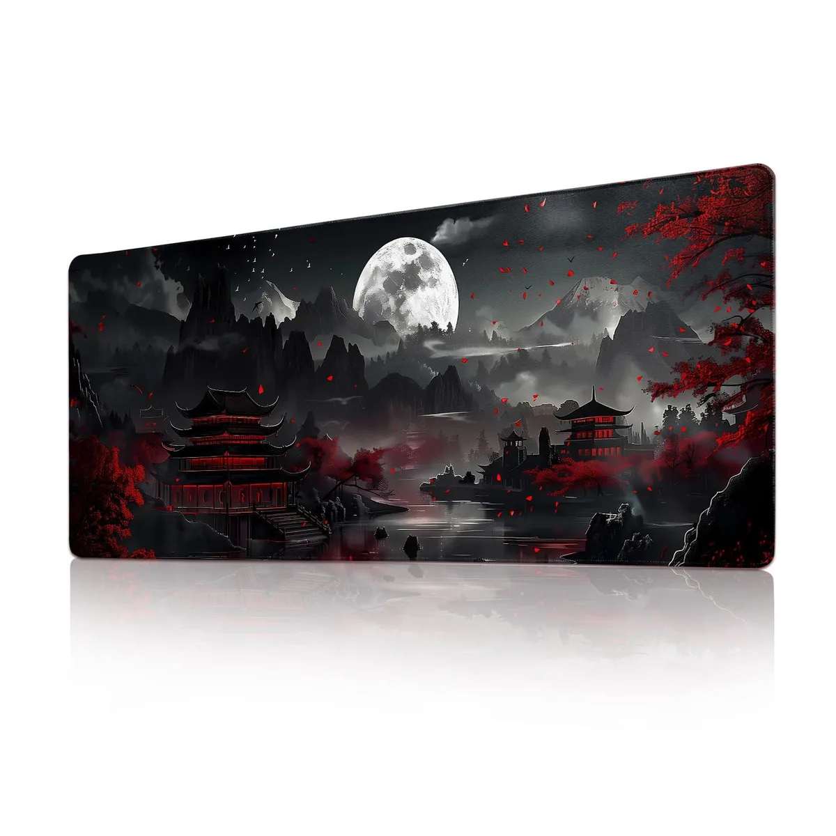  Keychron Mountain Moon mouse pad 31.5 x 11.8 inches — product photo