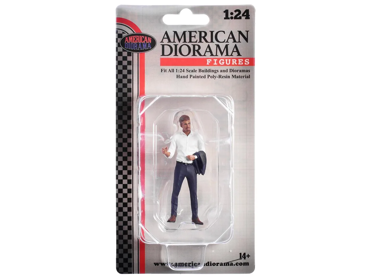 American Diorama American Diorama "Gentlemen's Club" Figure 1 1/24 scale hobby collectible — product photo