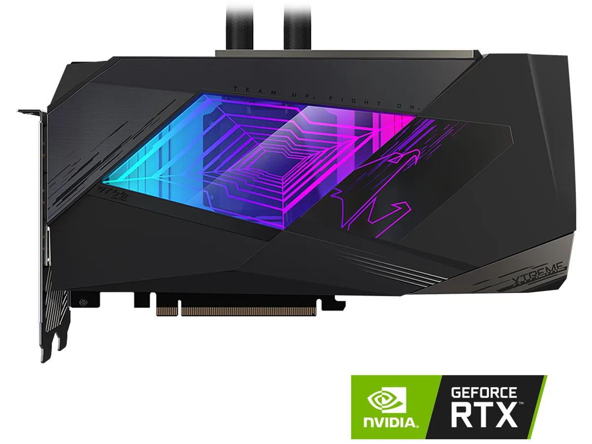 GIGABYTE GIGABYTE GV-N308TAORUSX W-12G GeForce RTX 3080 Ti 12GB graphics card — product photo