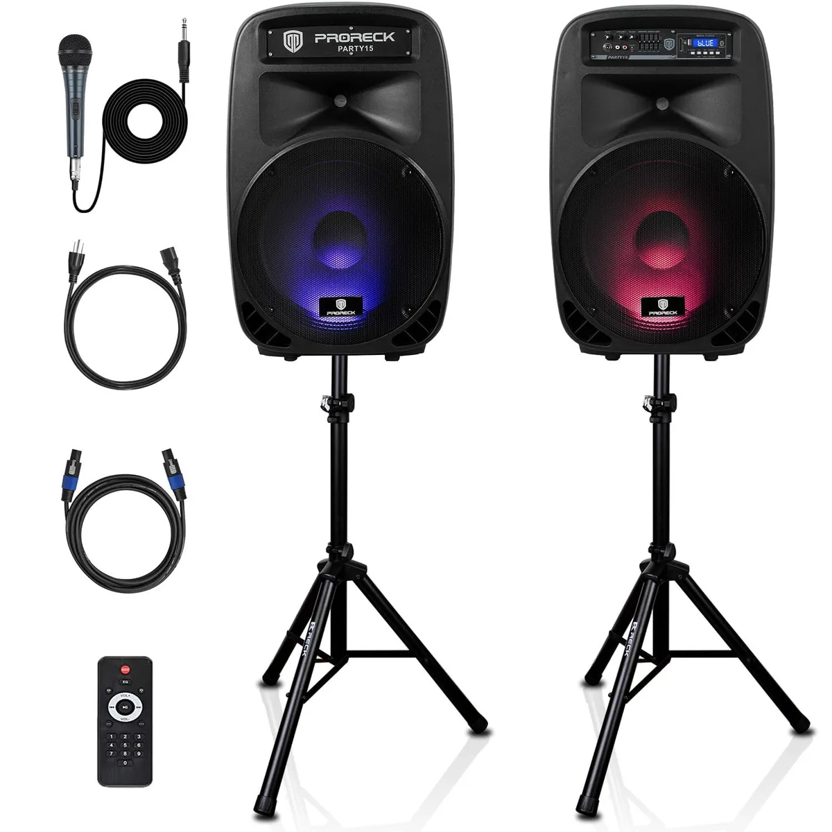 PRORECK PRORECK Party 15 15-Inch 200W RMS PA Speaker System — product photo