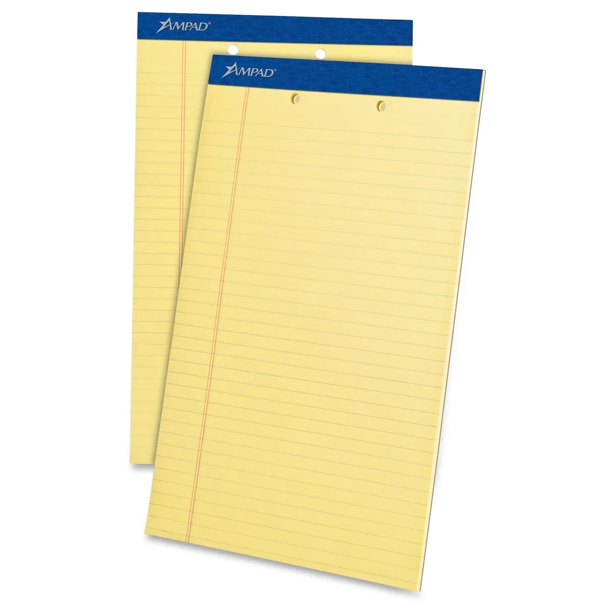TOPS TOPS 20233 Perforated Legal Pad 12 Pack 50 Sheets 14 Yellow — product photo