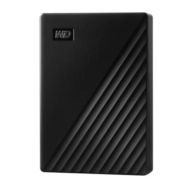 Western Digital Western Digital My Passport 5TB portable hard drive, Black — product photo