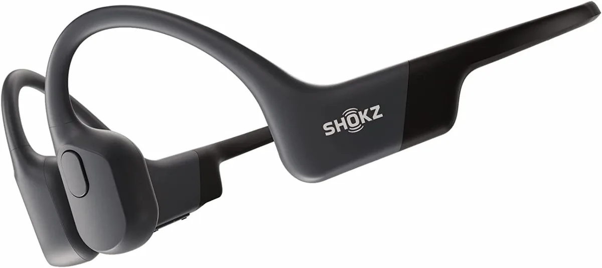 SHOKZ SHOKZ OpenRun bone conduction headphones black IP67 — product photo