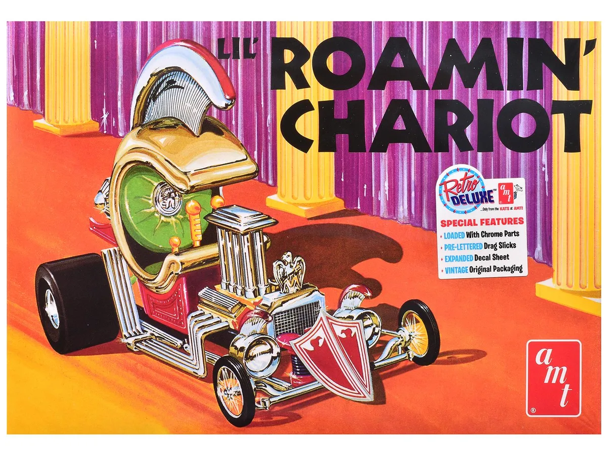 AMT AMT AMT1487 1/25 Lil' Roamin' Chariot Show Rod Model Kit hobby collectible — product photo