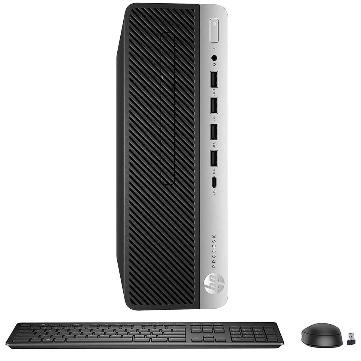 HP HP ProDesk 600 G3 SFF desktop PC, Core i5-7500 3.4/3.8 GHz, 32GB DDR4, 512GB SSD, Windows 10 Pro — product photo