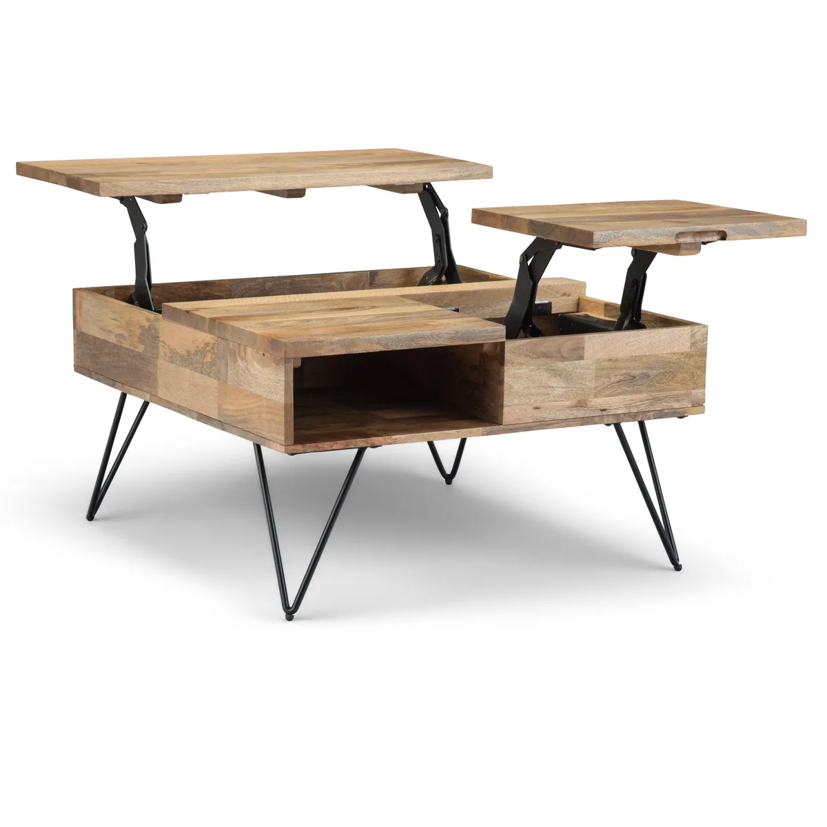 tuphen tuphen Hunter Lift Top Square Occasional Table Natural 32x32x18 — product photo