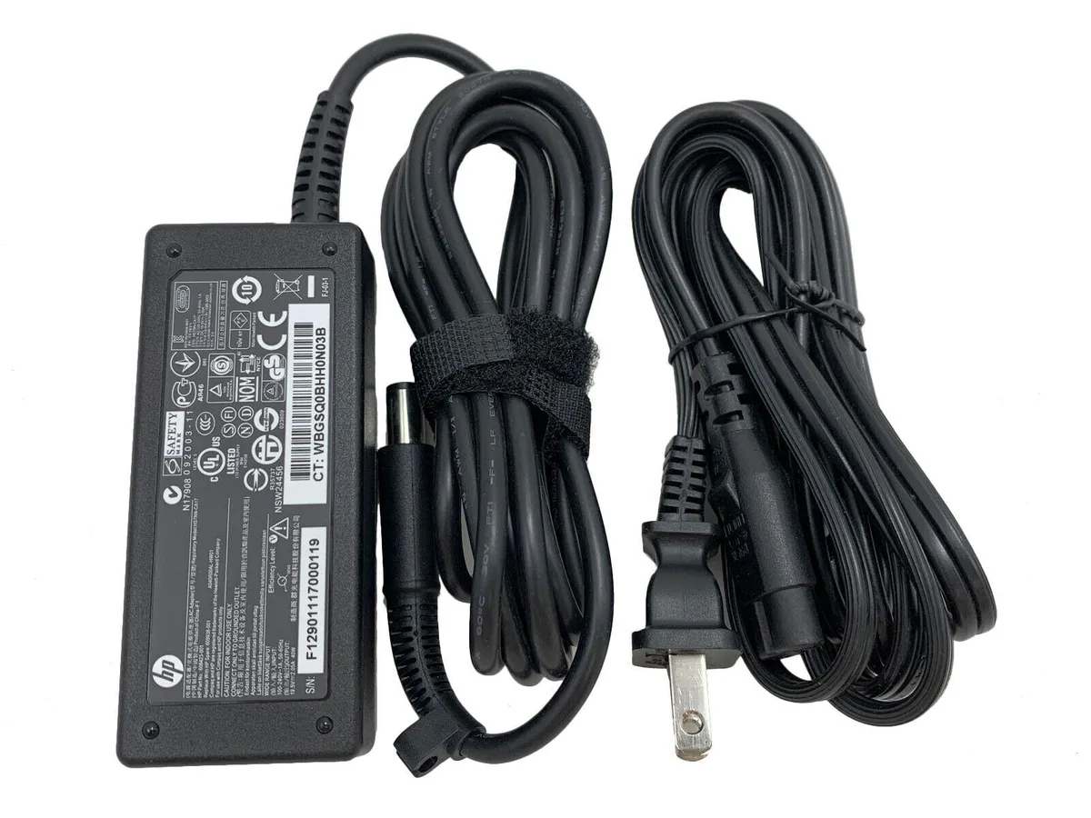 HP HP HSTNN-C75X 40W power adapter 19.5V 2.05A 7.4x5.0mm — product photo