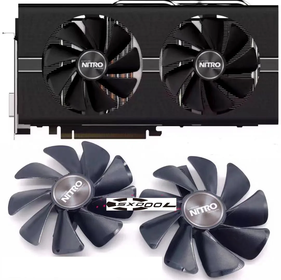 SXDOOL SXDOOL CF1015H12D VGA Cooling Fan for Sapphire RX 580 570 480 470 Platinum — product photo