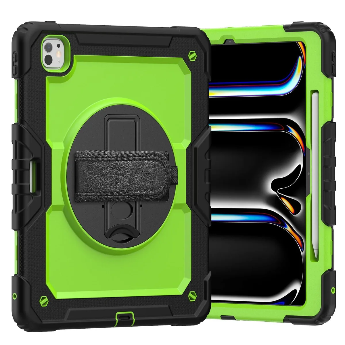 Timoom Timoom Heavy Duty Case for iPad Pro 13 2024 M4 GreenPC — product photo