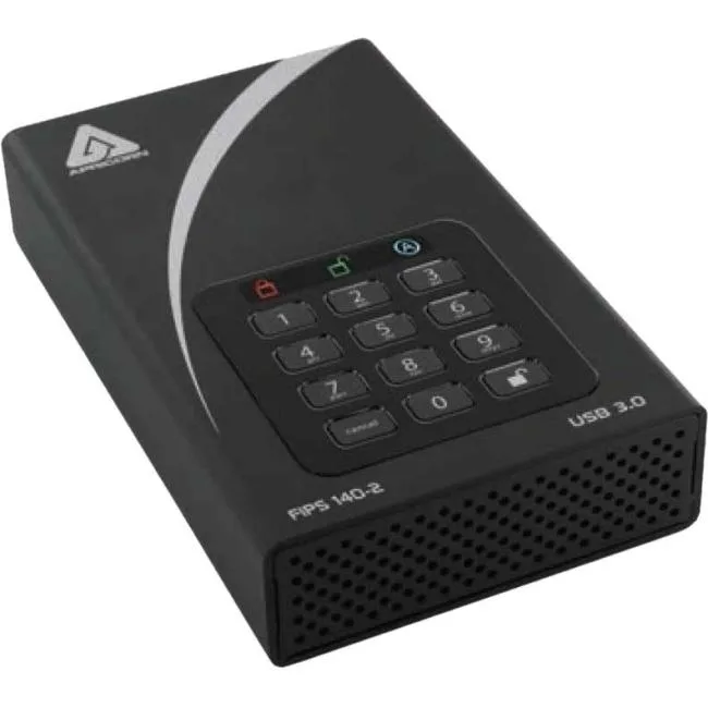 Apricorn Apricorn ADT-3PL256F-2000 2TB external hard drive — product photo