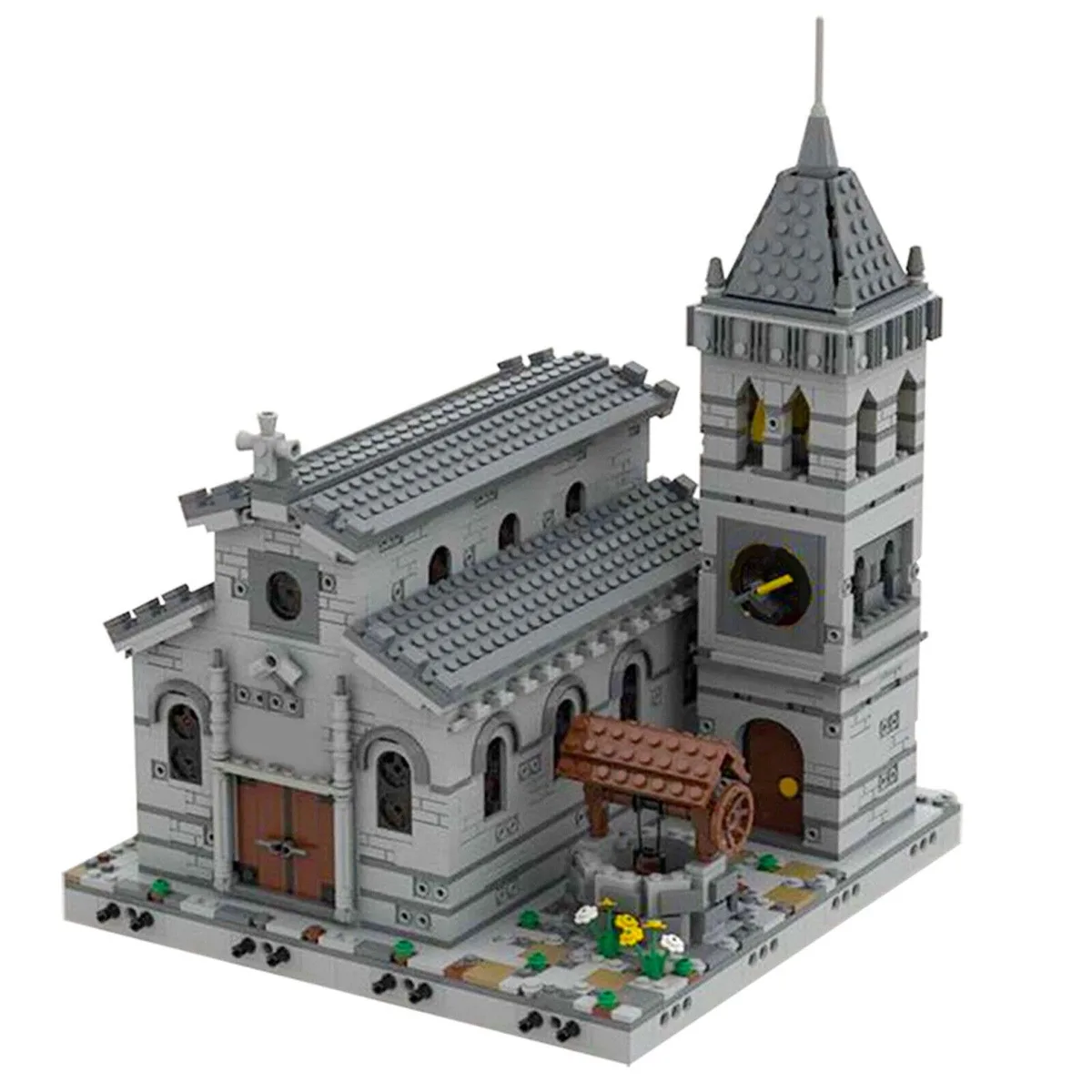 ZITIANYOUBUILD ZITIANYOUBUILD 2085 Medieval Church Modular Educational Building Set — product photo