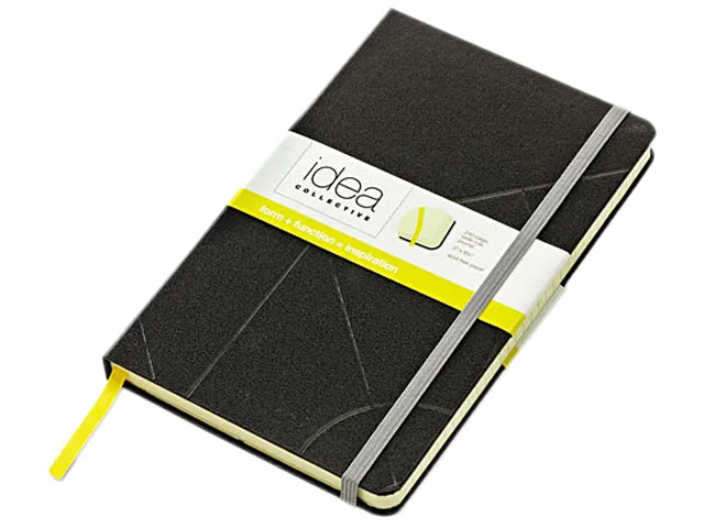 TOPS TOPS 56872 Journal Hard Cover Side Bound 120 Sheets Black — product photo