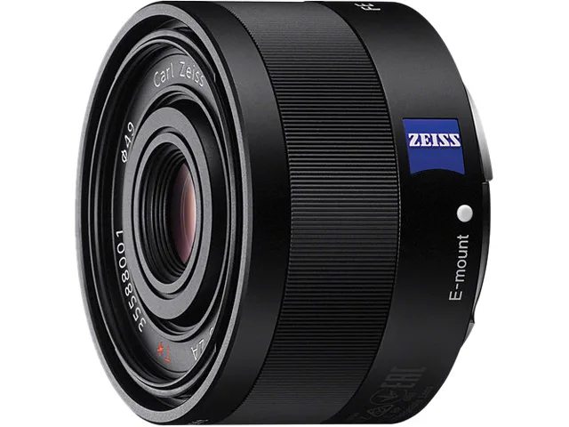 Sony Sony SEL35F28Z Sonnar T* FE 35mm f/2.8 ZA camera lens — product photo
