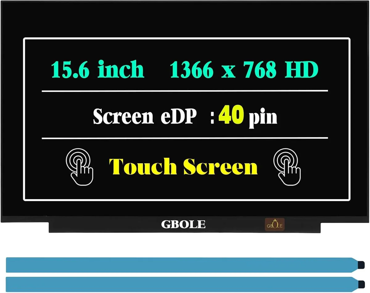 NUOLAISUN NUOLAISUN 1366x768 40-pin Touch laptop screen — product photo