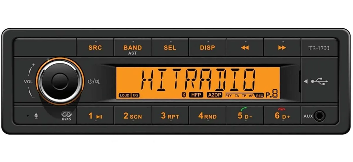 ALSEYE ALSEYE 12V Tractor Radio 2 in 1 Accessory — product photo