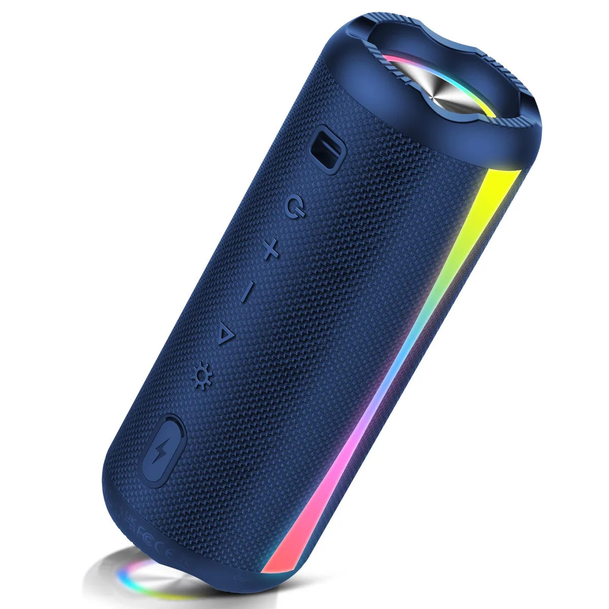  dotn BS01 portable speaker Blue 20W 30H IPX7 Bluetooth 5.4 — product photo