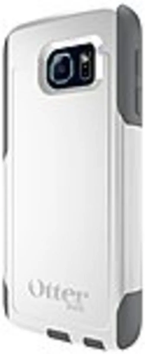 OtterBox Commuter case for Galaxy S6 in Glacier, smooth silicone and polycarbonate, slim dual-layer design